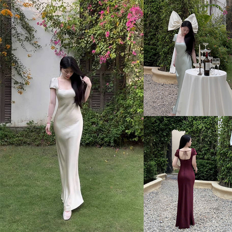 Queen Silk Dress