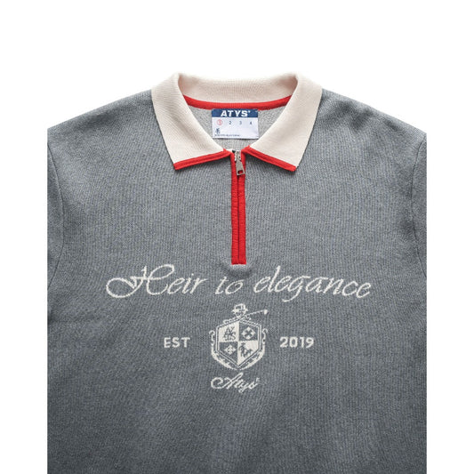 Legacy Polo Knit Sweater