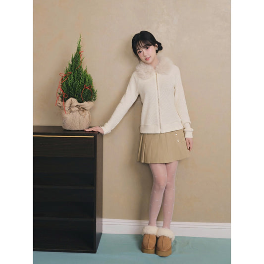 Phoebe Fur Cardigan