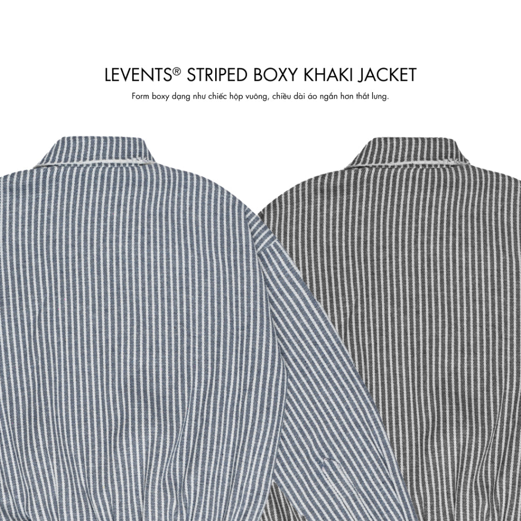 Levents Striped Boxy Jacket