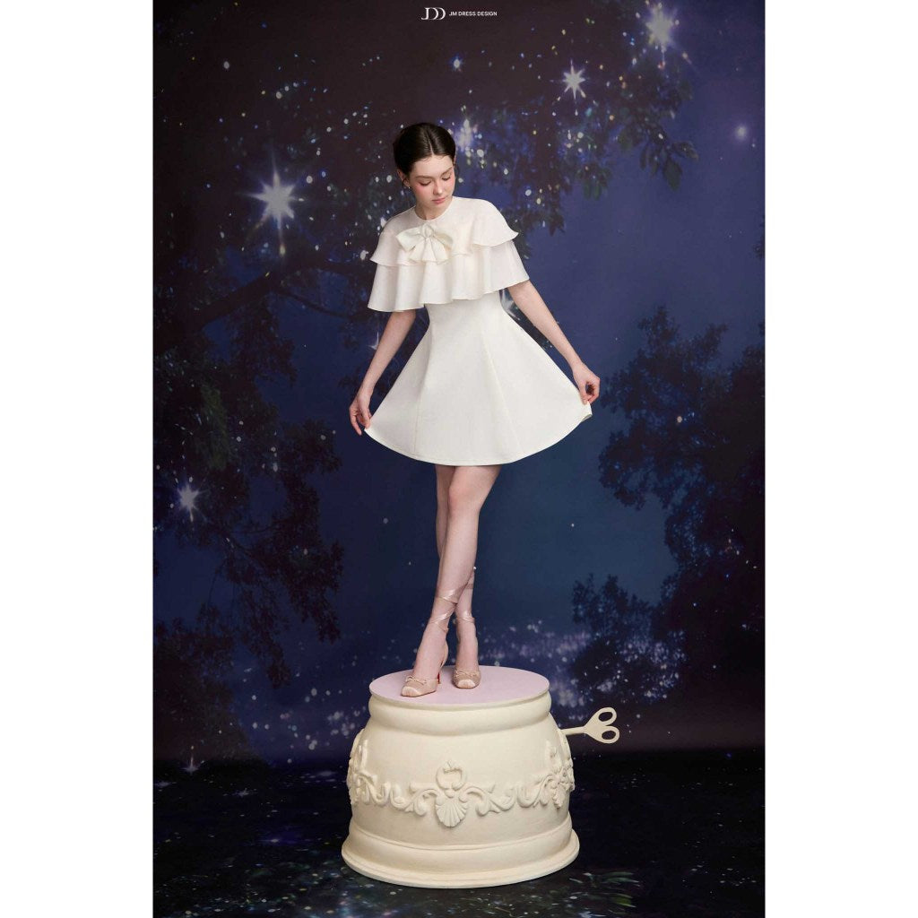 Cape Bow Dress