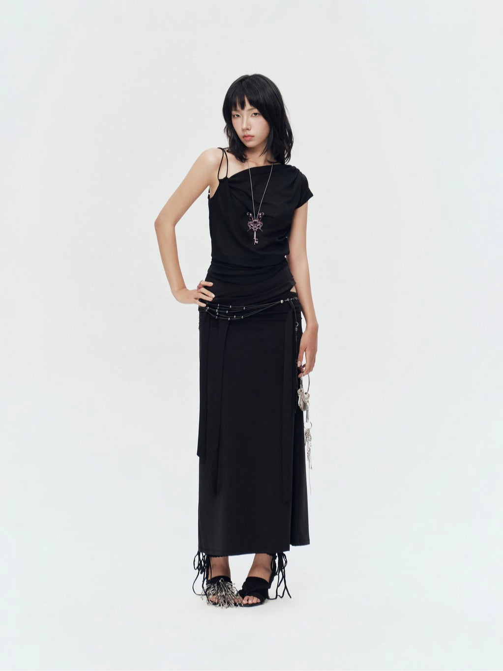 SELWYN SKIRT (BLACK)