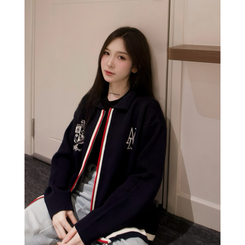 Tri Color Zip Jacket