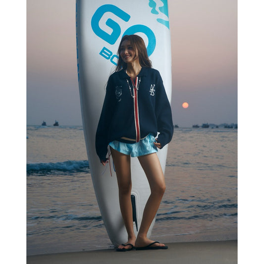 Tri Color Zip Jacket