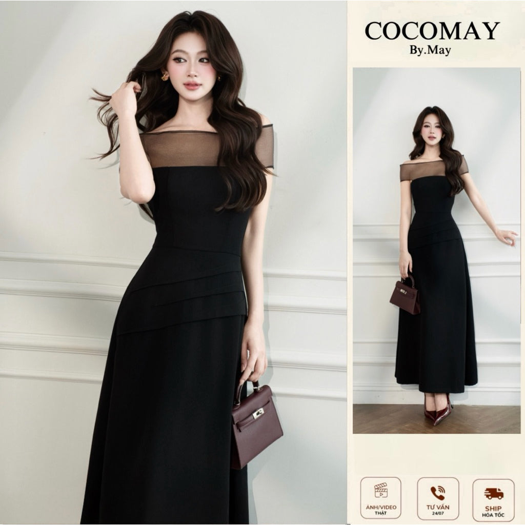 Noir Veil Dress
