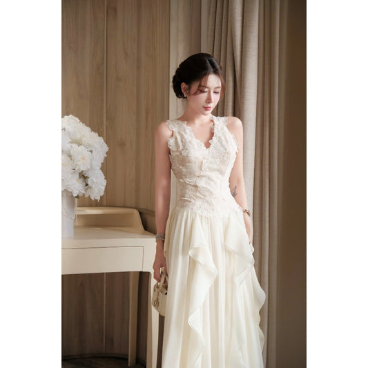 Ivory Lace Dress