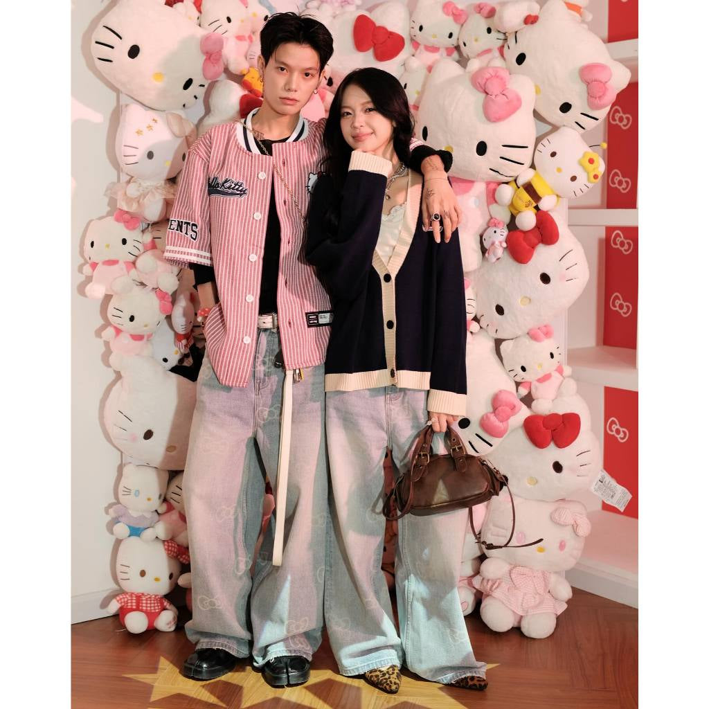 Hello Kitty Monogram Jeans