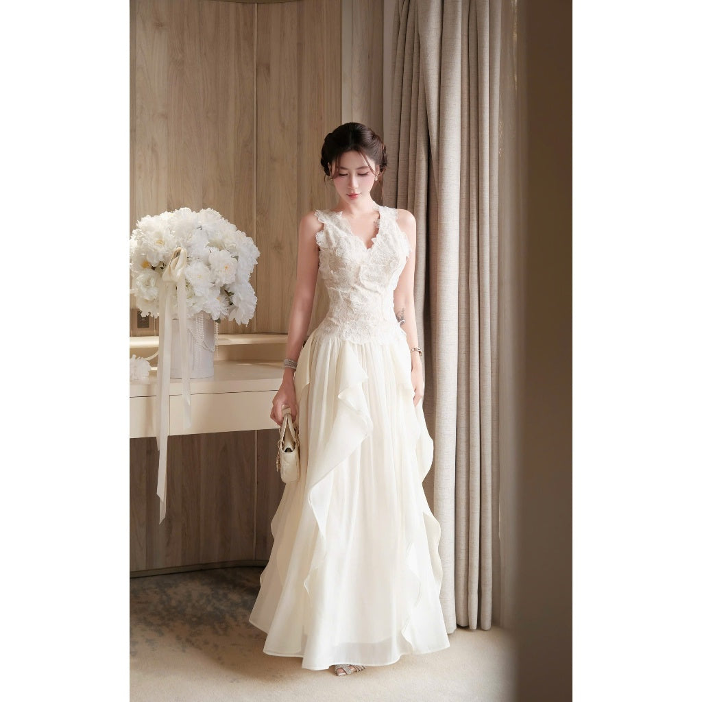 Ivory Lace Dress