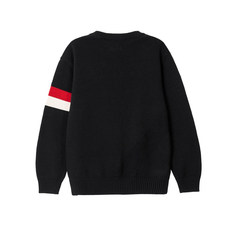 Tricolor Cotton Pullover