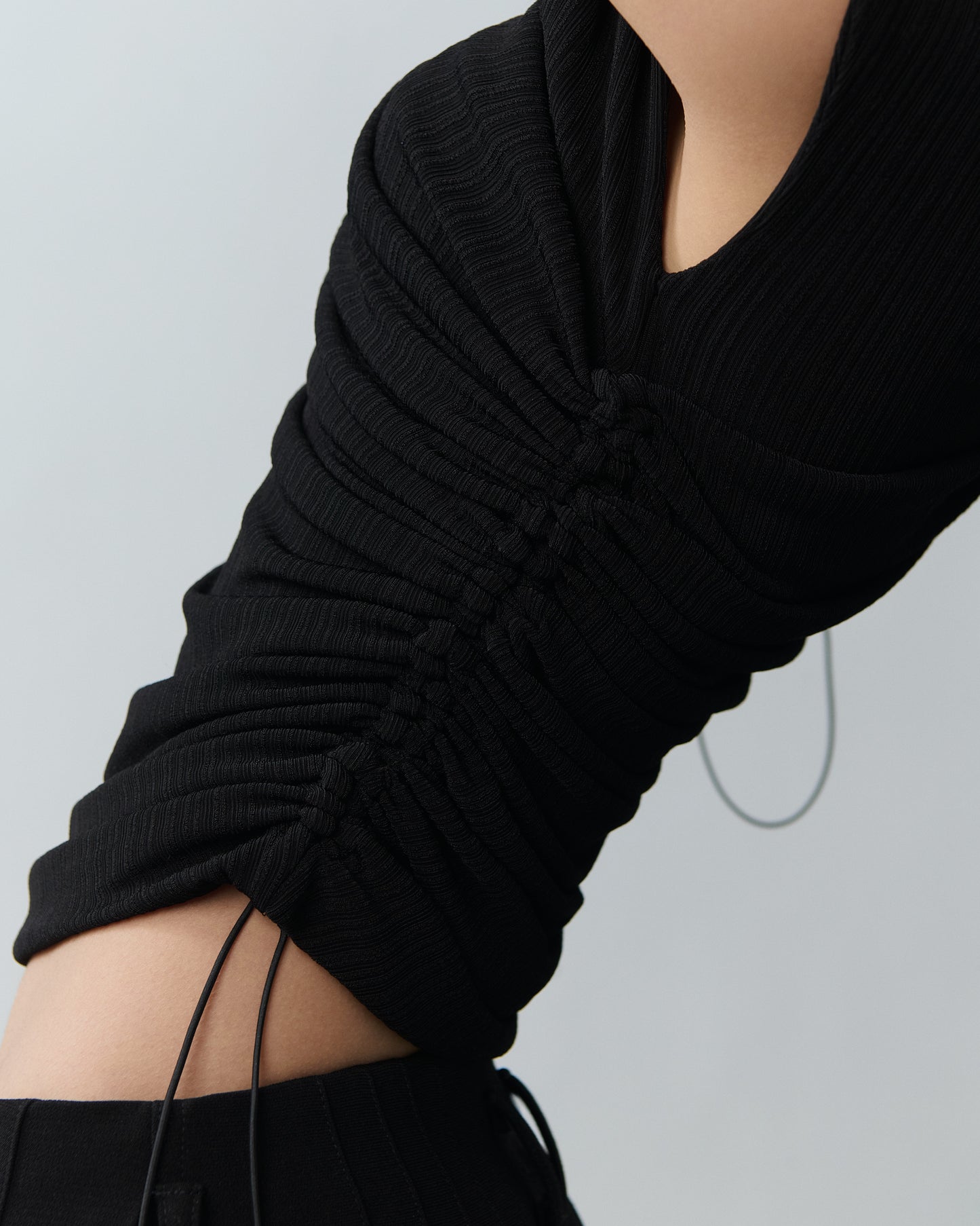 Korean-style knit top