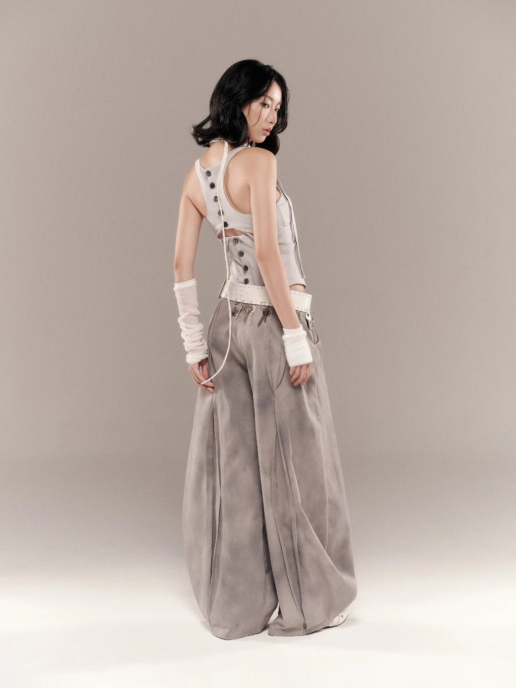 Grey Solomon Pants