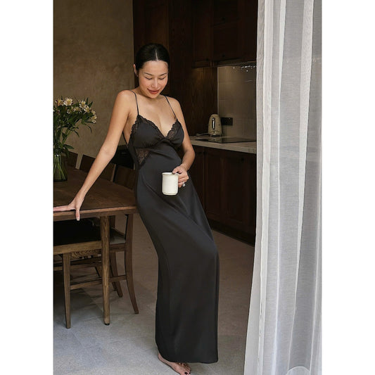 Phoebe Silk Lace Nightdress