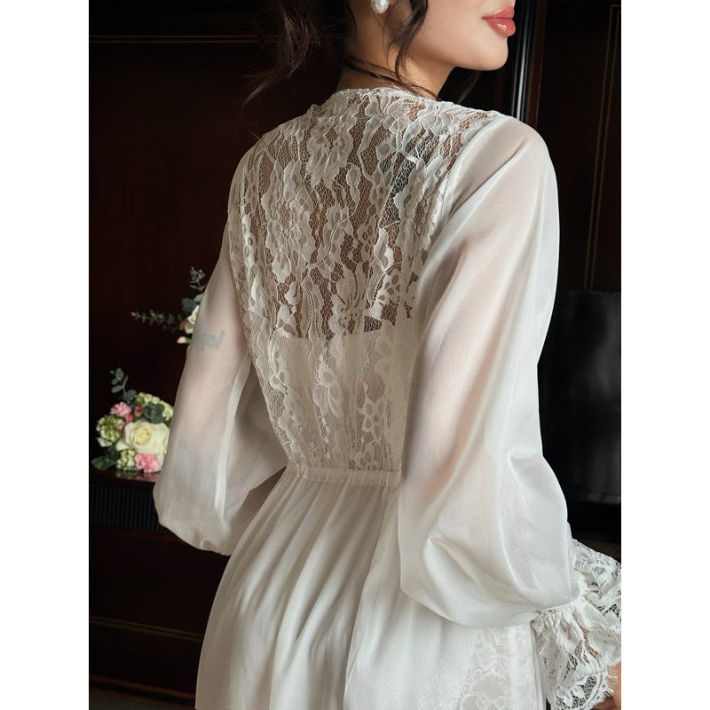 Phoenix L'âme Rouge Kimono Robe