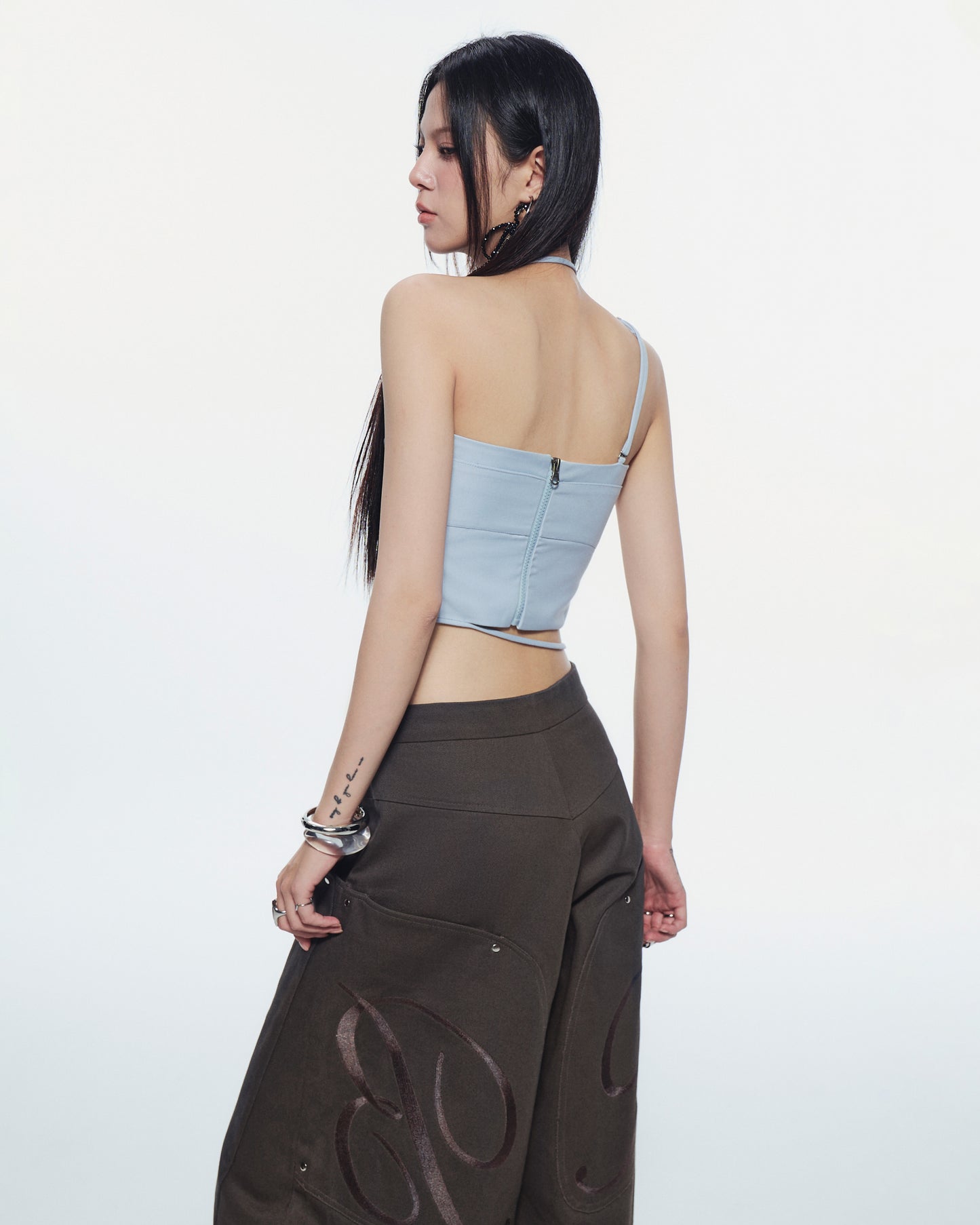 tie-back halter crop top – Bunnyhill Concept