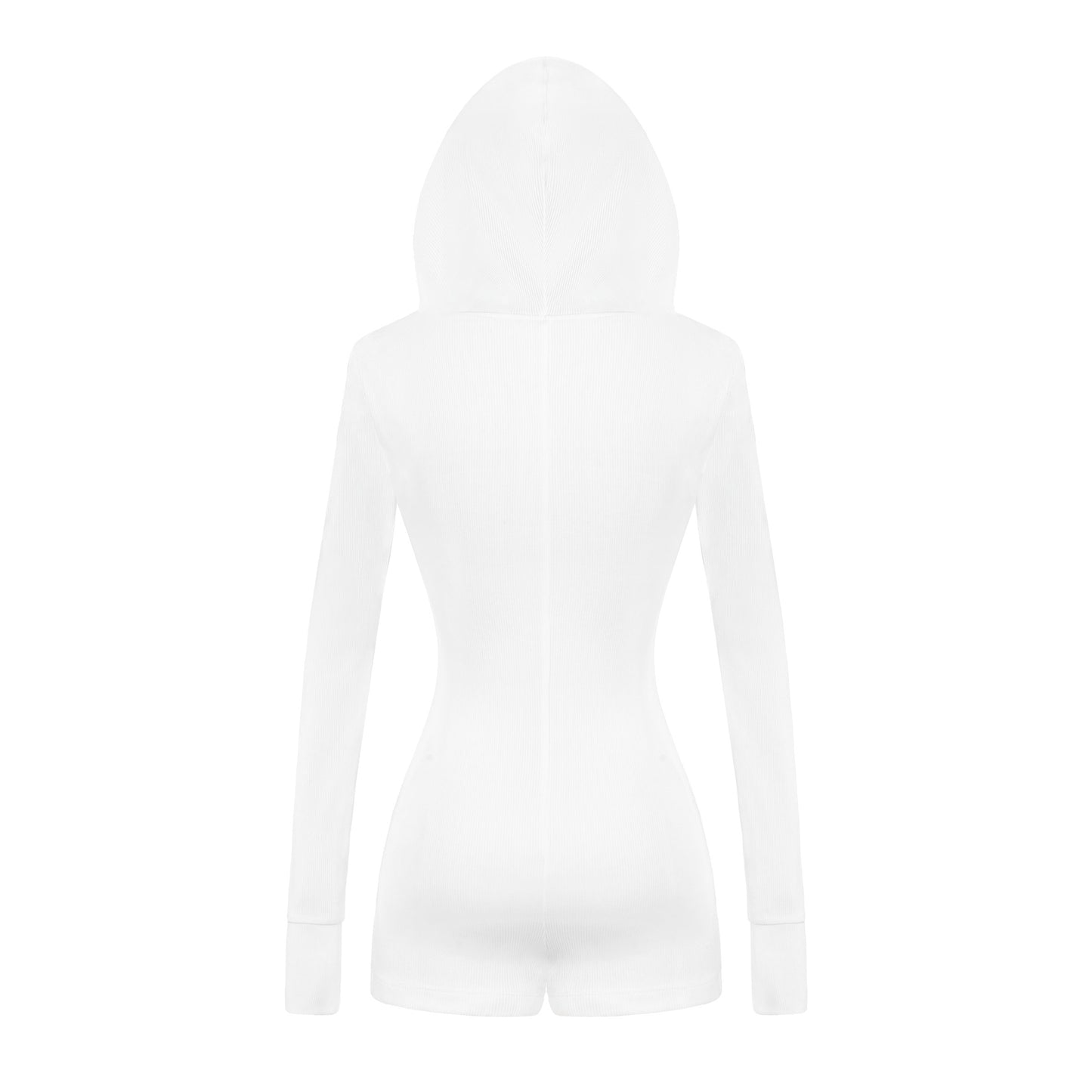 White long-sleeve top on a white background