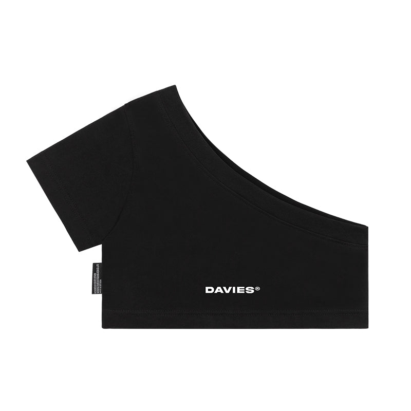 DSS - One Shoulder Croptop Tee