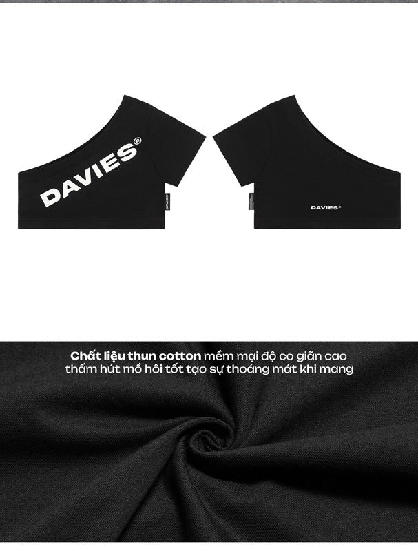 DSS - One Shoulder Croptop Tee