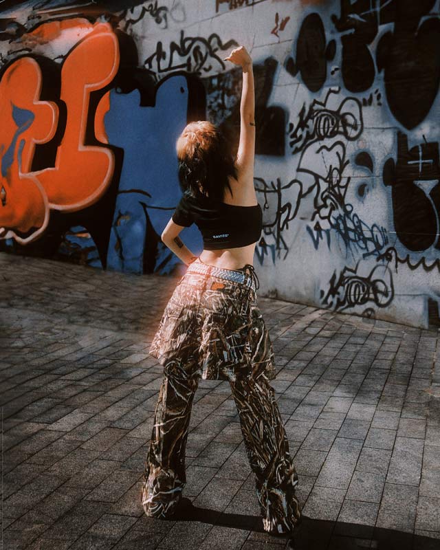 DSS - One Shoulder Croptop Tee
