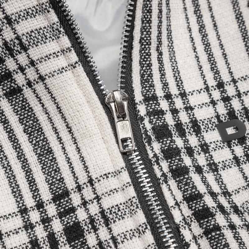 Flannel Hooded Jacket