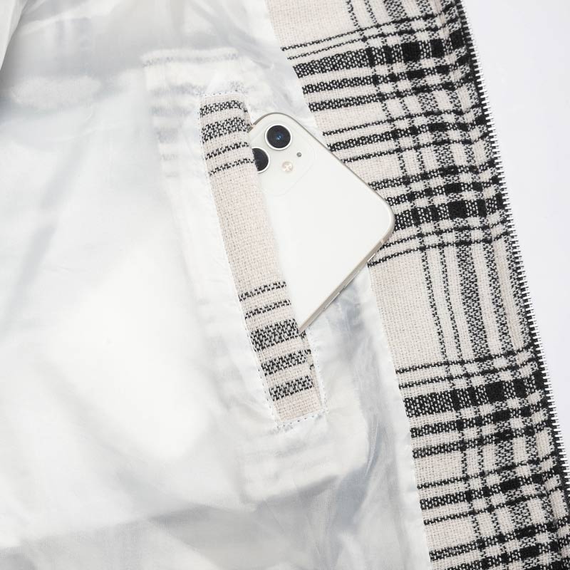 Flannel Hooded Jacket