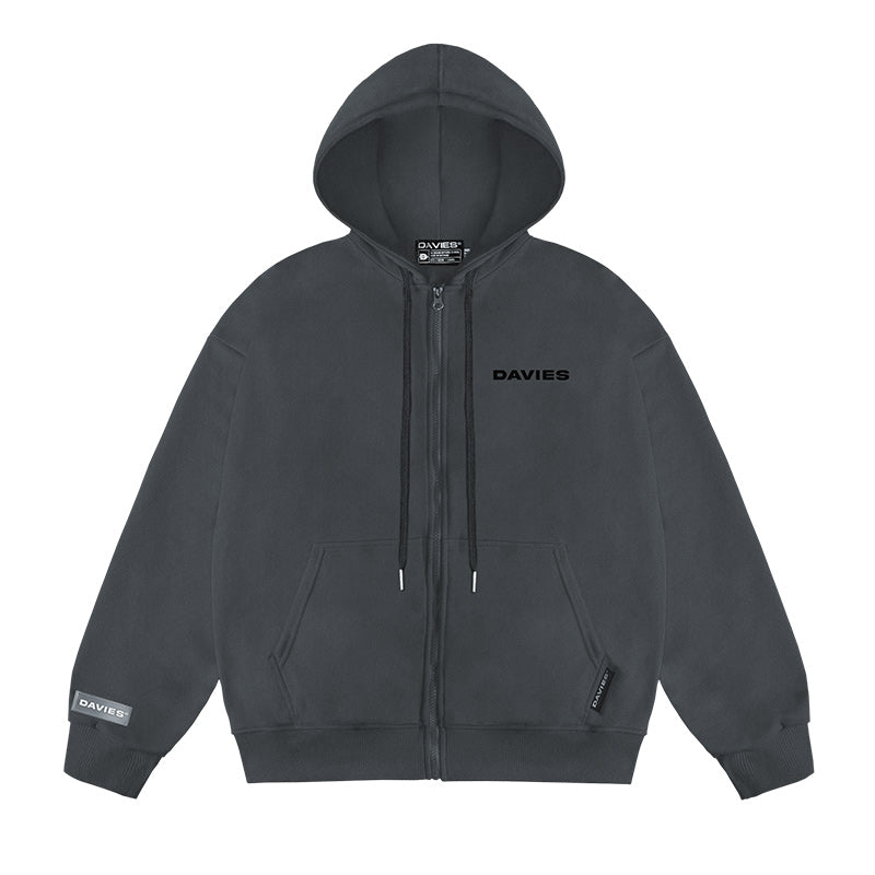 D Basic Hoodie Zip