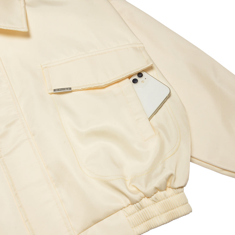 Crop Classy Bomber Jacket
