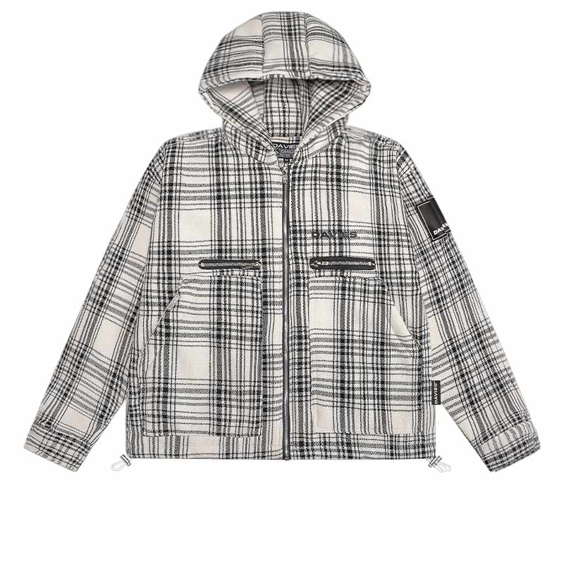 Flannel Hooded Jacket