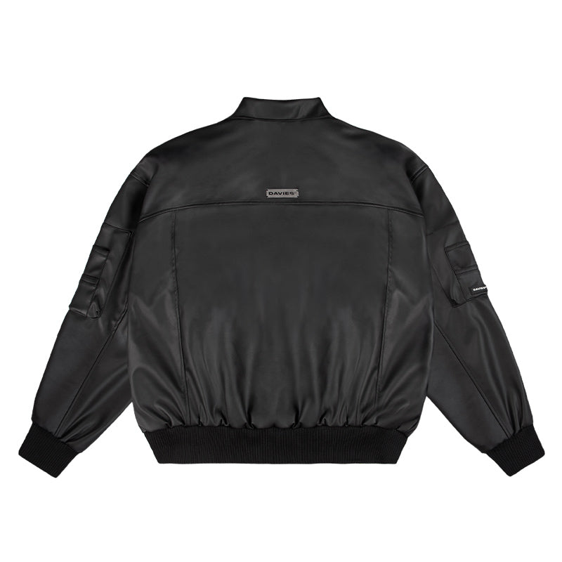 Double Box Bomber Jacket