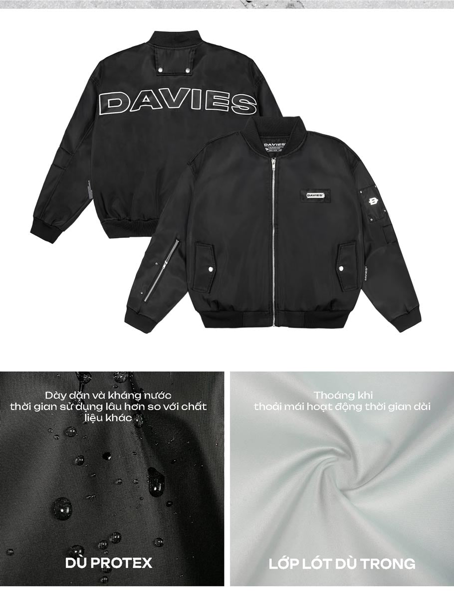 Metallic Bomber Jacket