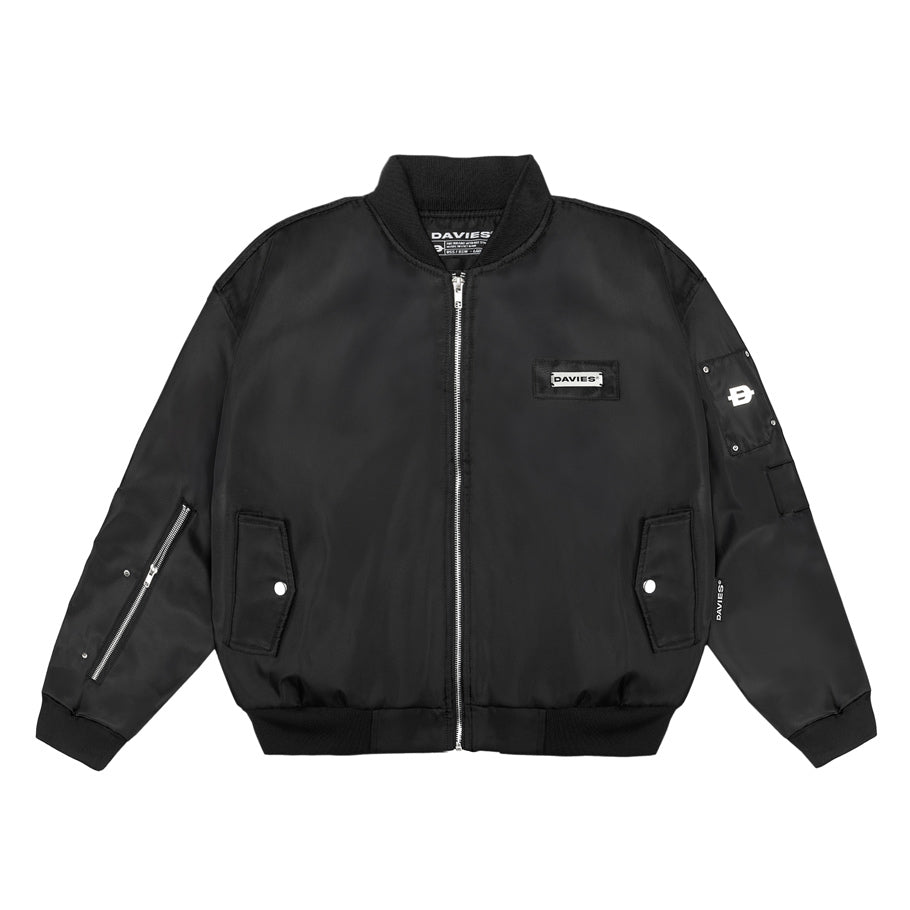 Metallic Bomber Jacket