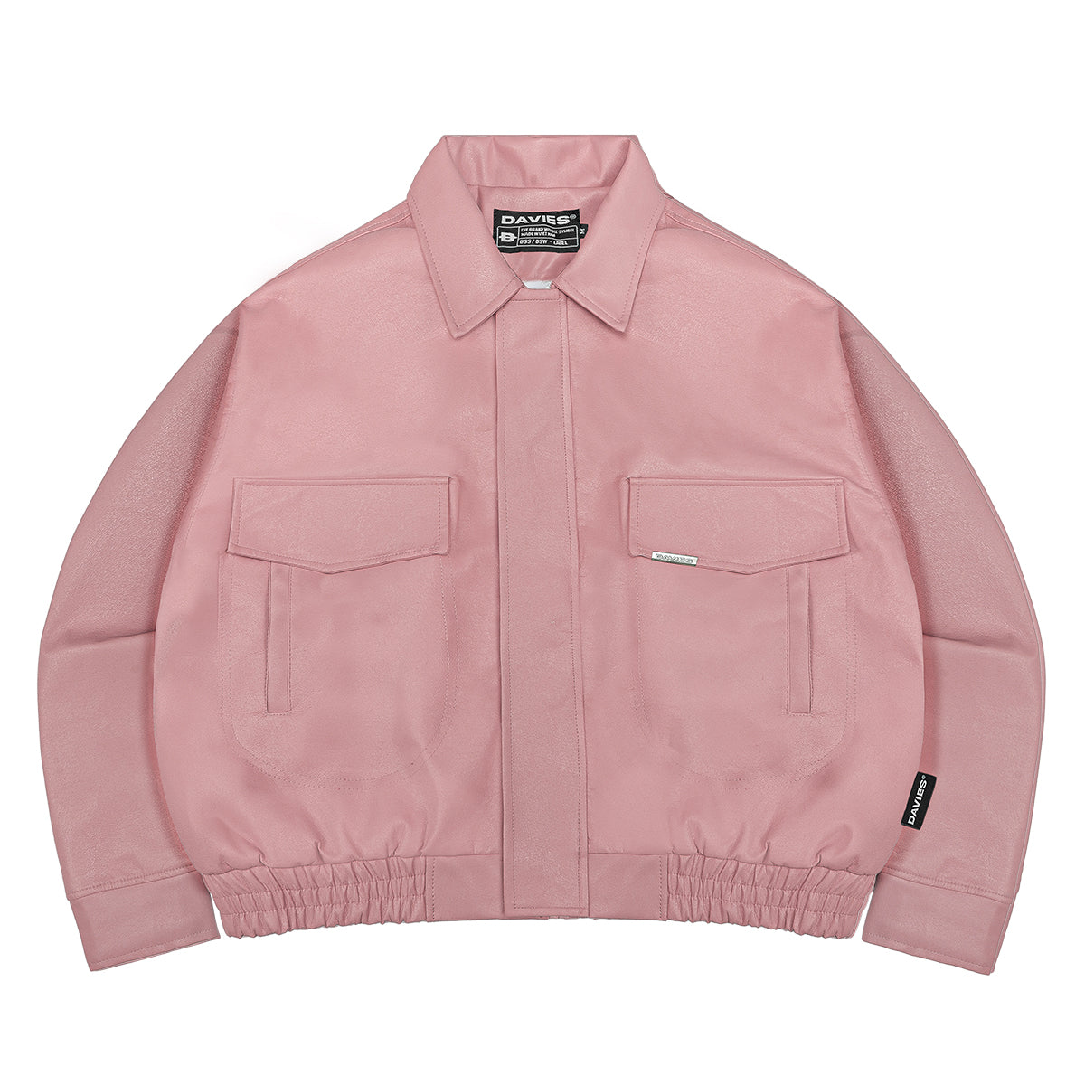 Leather Classy Bomber Jacket