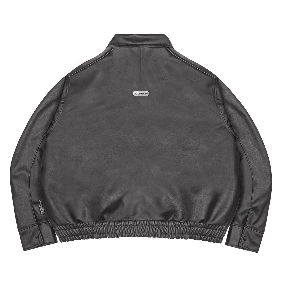 Leather Classy Bomber Jacket