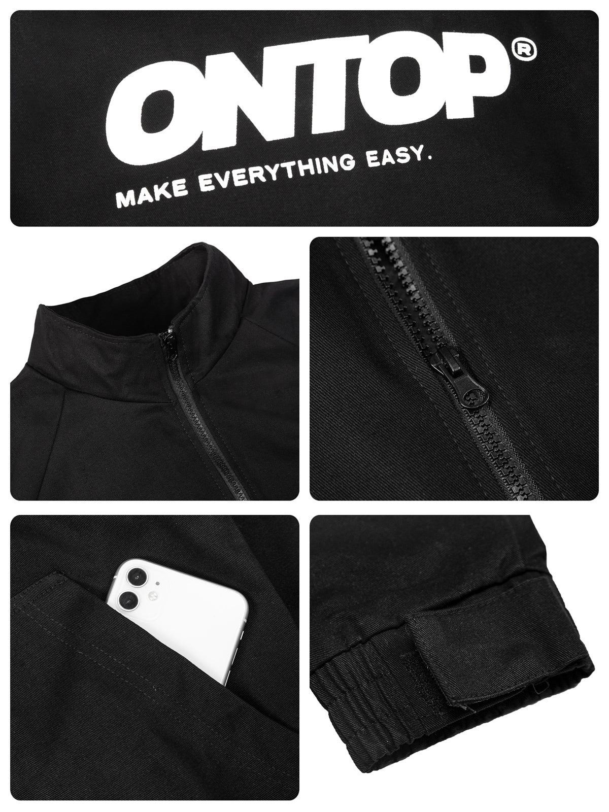 Kaki Boxy Jacket