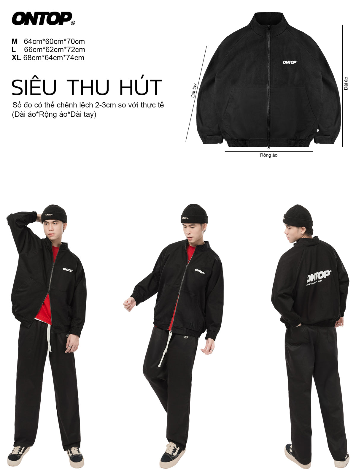 Kaki Boxy Jacket