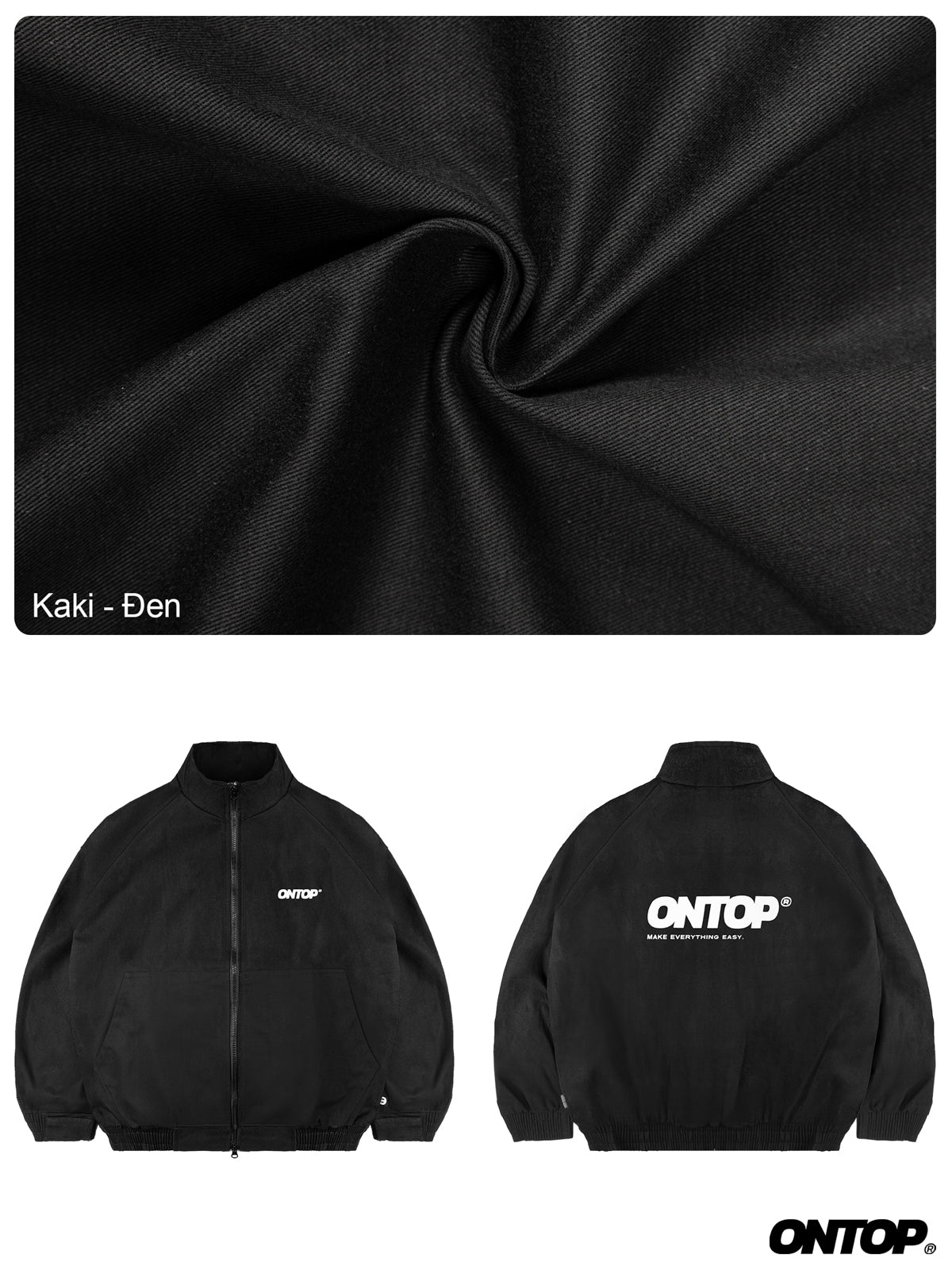 Kaki Boxy Jacket
