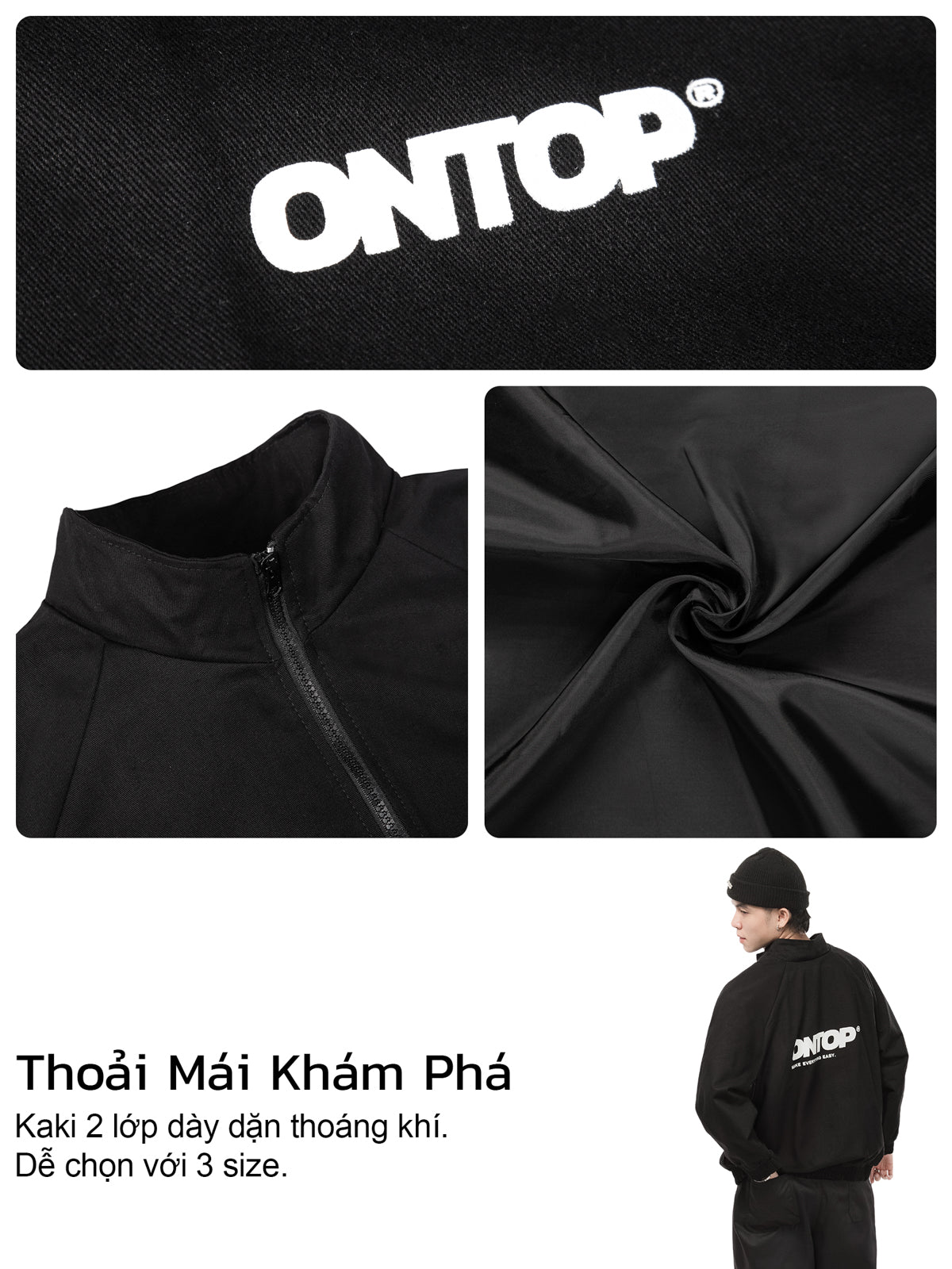 Kaki Boxy Jacket