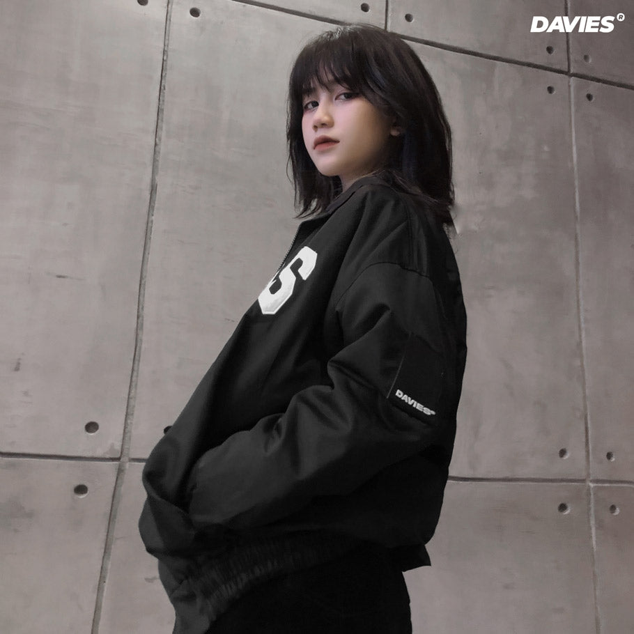 Label Cotton-padded Jacket