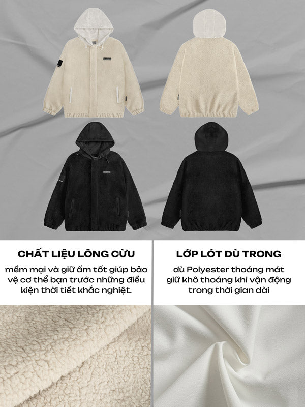 Fleece Hooded Jacket