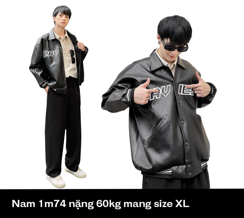 Varsity Leather Jacket