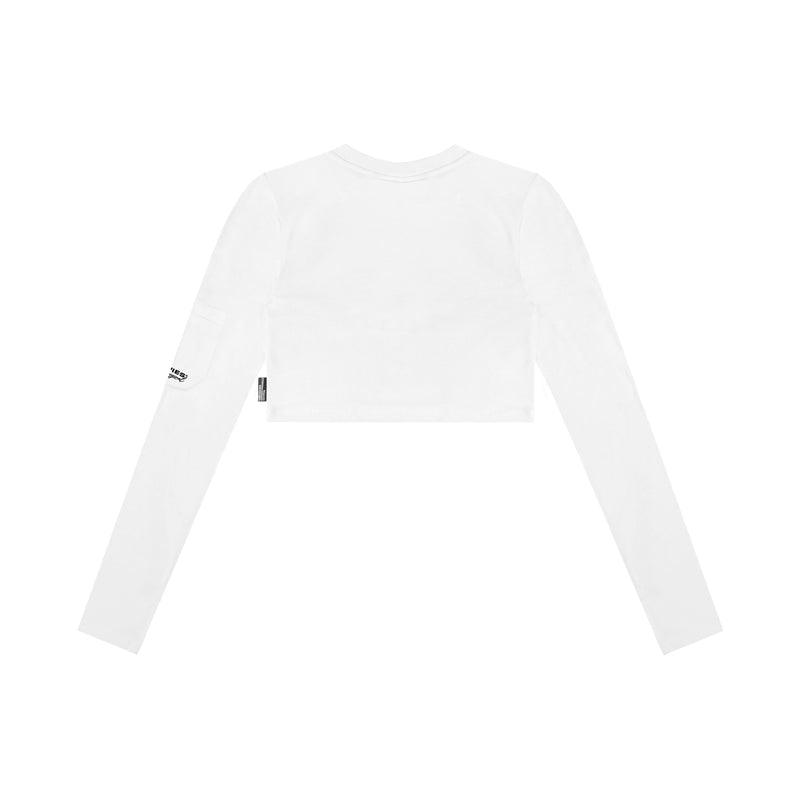 DSS Long Sleeve Croptop Drift Tee