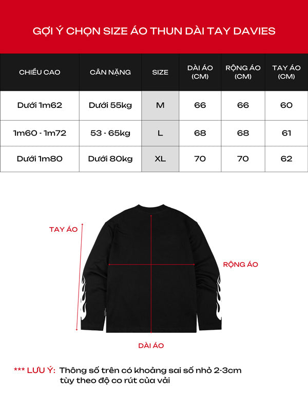 Ember Drift Long Sleeve Tee