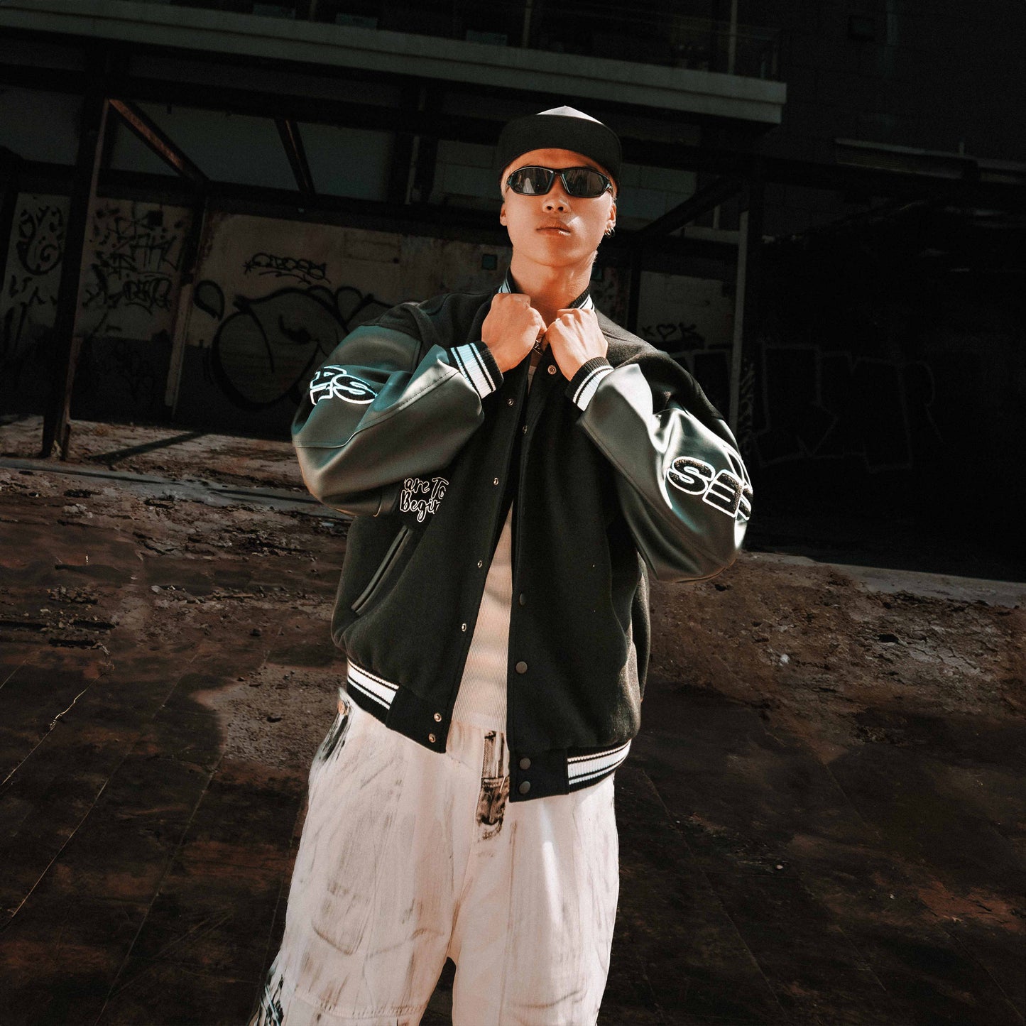 Statement Bomber Varsity Jacket