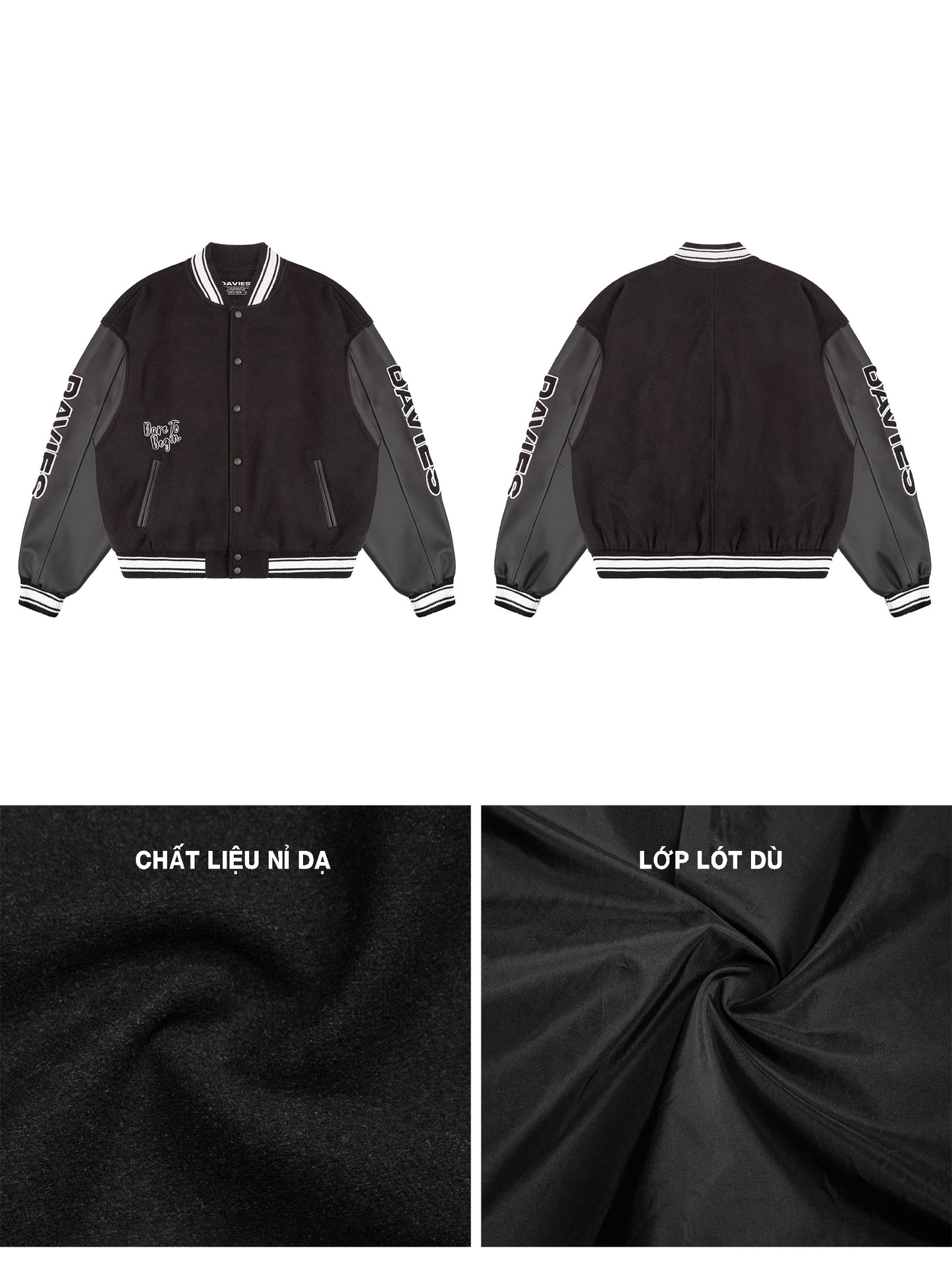 Statement Bomber Varsity Jacket