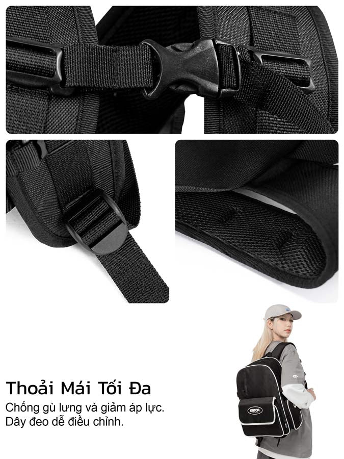 BW Backpack-Đen