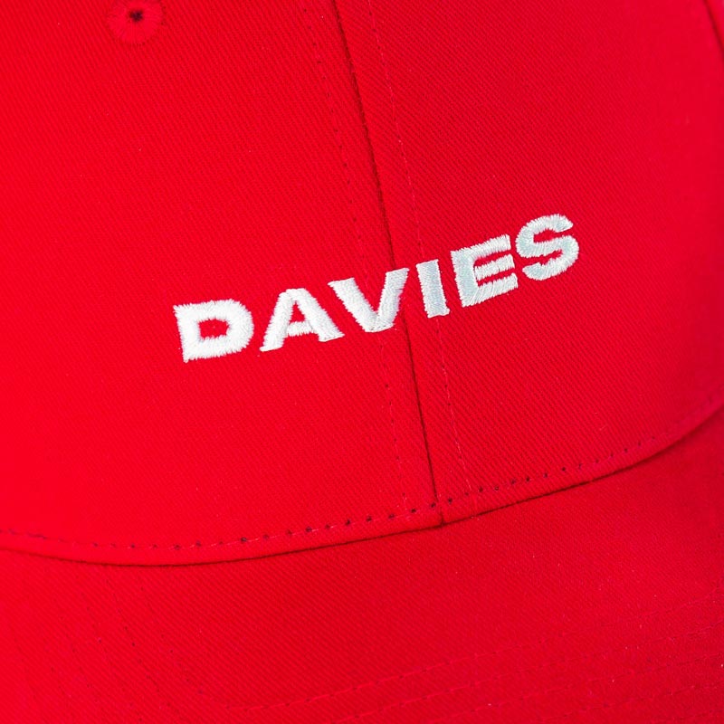 red Simple Cap
