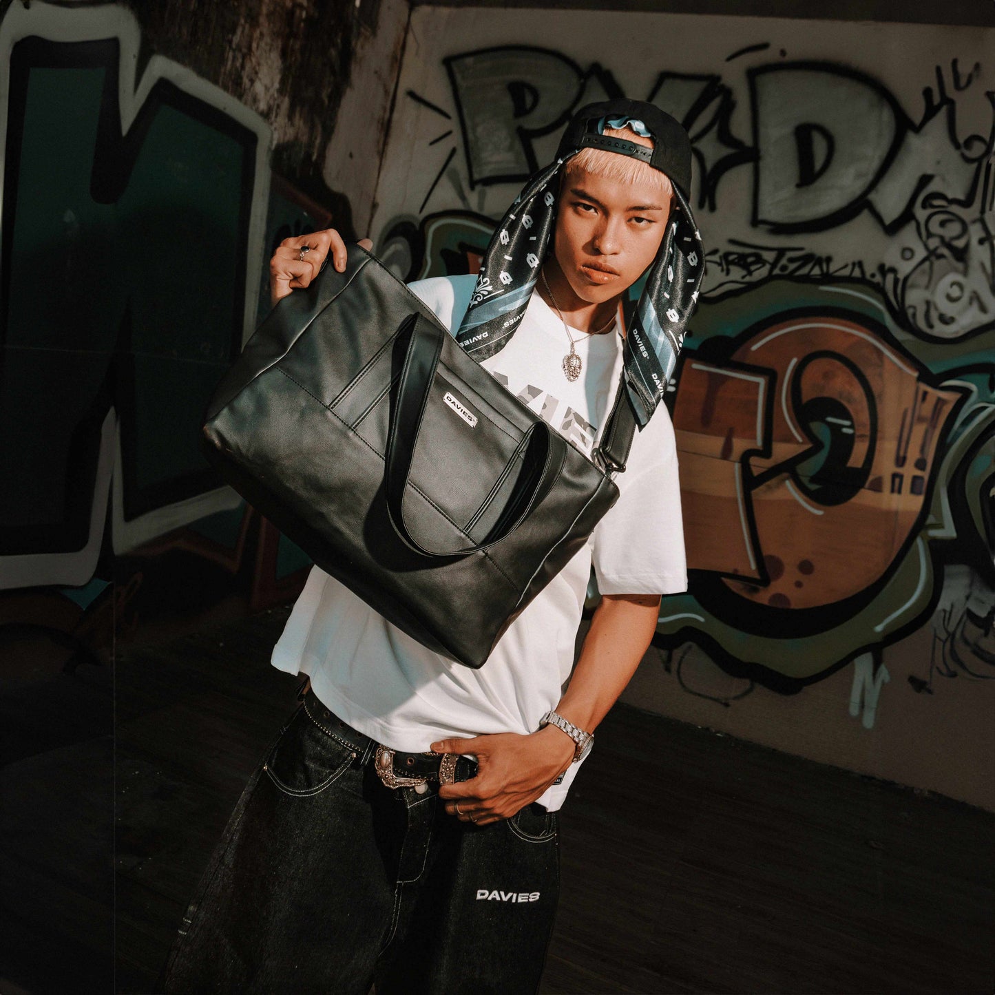 Medium Leather Tote