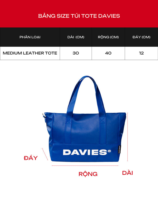 Medium Leather Tote