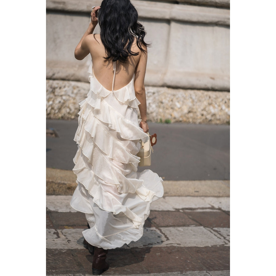 Zephyr Cream Dress