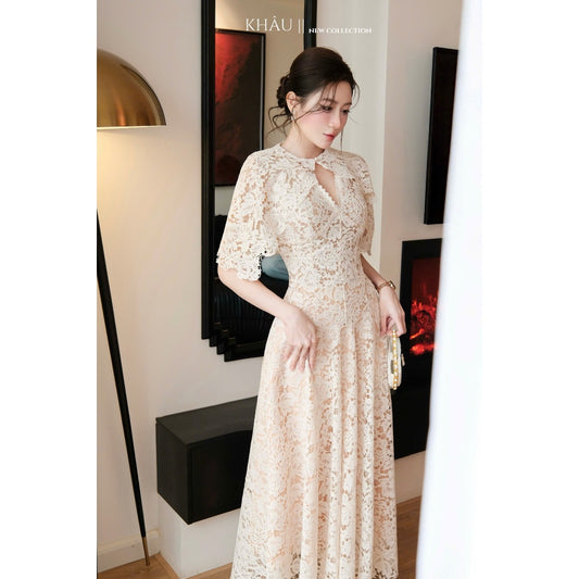 Lace Flare Dress