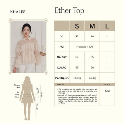 Ether Ruffl Top